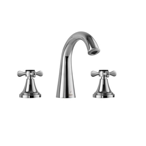 Jaquar Queens Prime 3-Hole Basin Mixer- Chrome