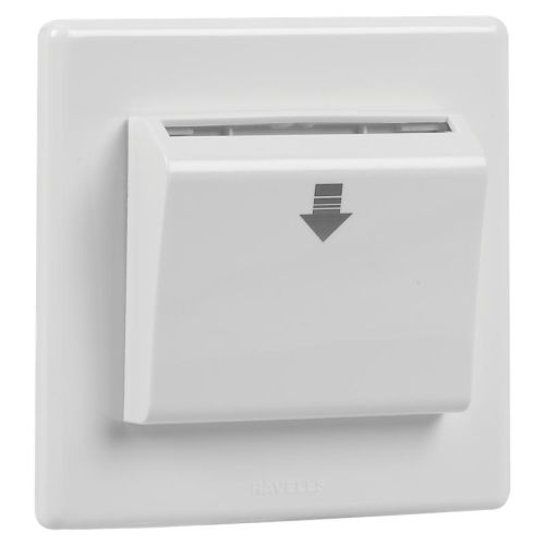 Crabtree Signia 30 A Key Tag With Time Delay Electronic White