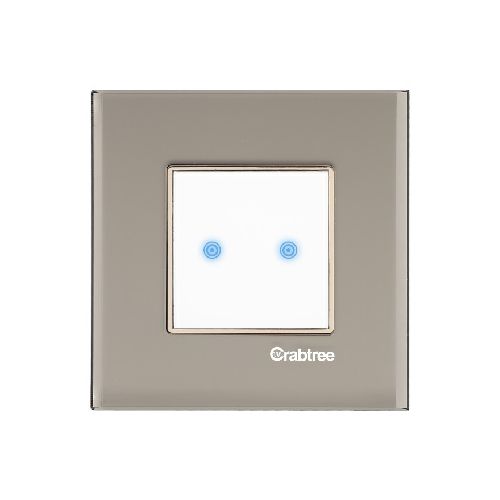 Crabtree Signia Smart 2 Channel Relay Switch White