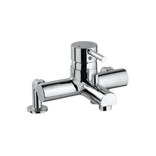 Jaquar Florentine Single Lever Bath Tub Mixer (High Flow) With Hand Shower Arrangement With Exposed Straight Legs