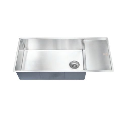 Franke Box Classic BXX 211 Single Bowl Kitchen Sink with Drainboard - SS 304 Grade (40”x18”) - 127.0657.315