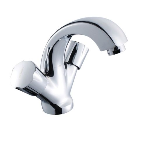 Hindware Contessa Neo Central Hole Basin Mixer Without Popup F730009