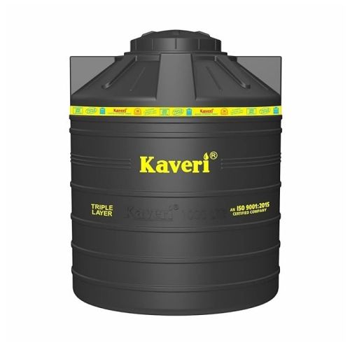Kaveri Water Tank Triple Layer Black 2000 Ltr