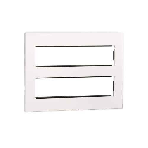 Legrand Myrius 16 Module Cover Plate with Support Frame (White) - New Nextgen Design - 8x2 Grid