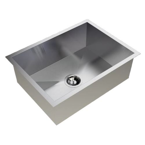 Carysil Quadro Single Bowl SS-304 Kitchen Sink 30"x18"x8" - Matt Finish