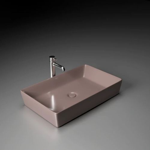 Ruhe Electra Table-Top Wash Basin Brown 25 x 16 x 5 Inches