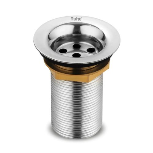 Ruhe Full Thread Waste Coupling 3 Inches Chrome (17-0301)