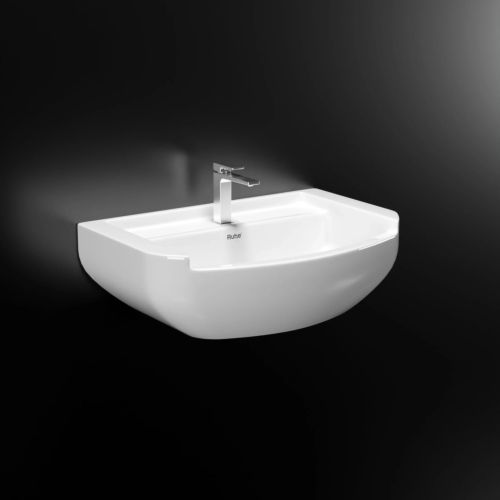 Ruhe Megna Wall-hung Wash Basin White