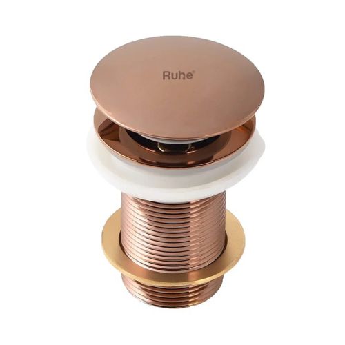 Ruhe Pop-up Waste Coupling Antique Copper 5 Inches