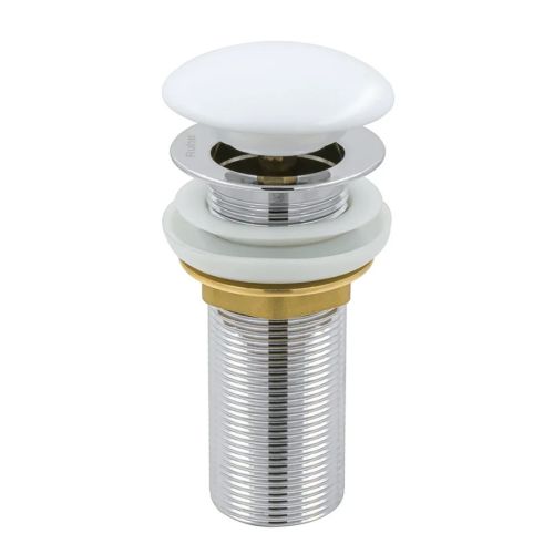 Ruhe White Ceramic Pop-up Waste Coupling 5 Inches