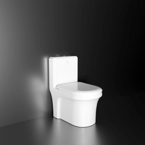 Ruhe Scala One-Piece Western Commode White