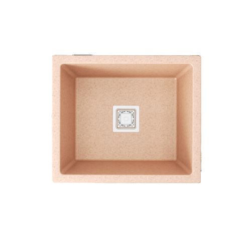 Stonyx Novo Quartz Kitchen Sink Single Bowl 18x16 Magolia Granite