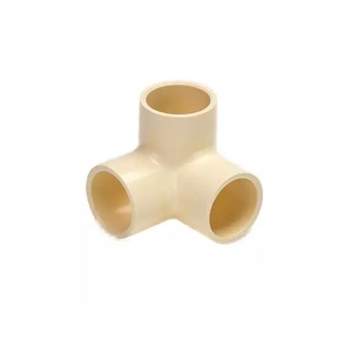 Supreme CPVC 3-Way Elbow 3/4" (20 mm) - Corner Side Outlet Fitting for High-Pressure Plumbing