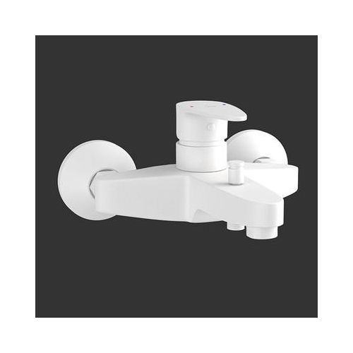 Jaquar Vignette Prime Single Lever Wall Mixer With Provision Of Hand Shower, But Without Hand Shower White Matt