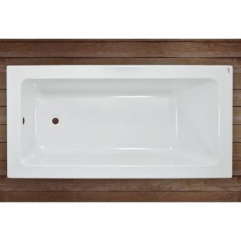 Jaquar Fonte Built-in Acrylic Bath Tub - 1500 x 750 x 400 mm (White)