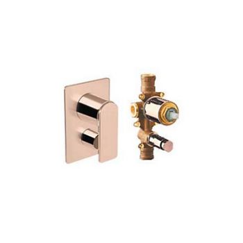 Kohler  Recessed Bath And Shower Trim With Diverter + At235 Valve In Rose Gold Brushed Bronze (K-32019In-4-Bv)