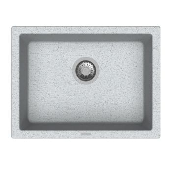 Carysil Big B Quartz Single Bowl Sink 24x18 Crater