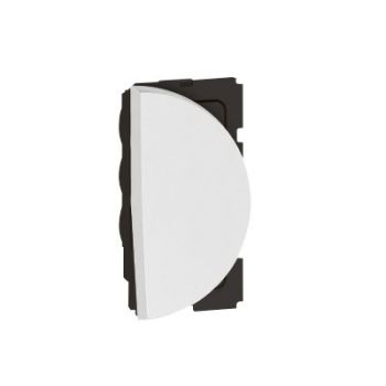 Legrand Arteor 6A Round 1 Way Right Switch 1M White
