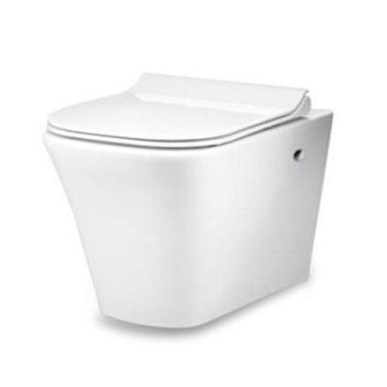 Hindware Cora Vortex Wall Mounted Closet 52.5 × 36.5 × 36 cm Starwhite