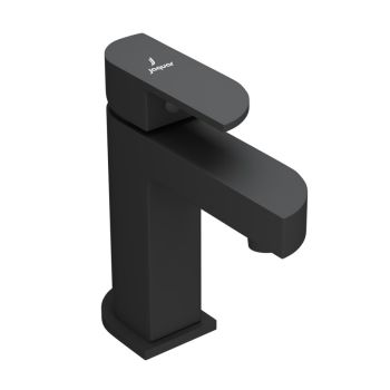 Jaquar Alive Single Lever Basin Mixer - Black Matt Finish - Organic Designer Wash Basin Tap - ALI-BLM-85011B