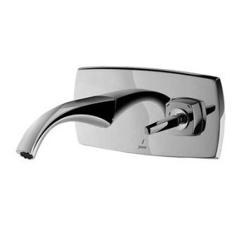 Jaquar Arc Exposed Part Kit Of Joystick Basin Mixer Wall Mounted Consisting Of Operating Lever, Cartridge Sleeve, Wall Flange, Nipple & Spout Chrome