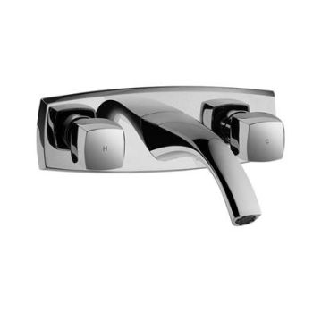 Jaquar Arc Two Concealed Stop Cocks With Basin Spout (Composite One Piece Body) Chrome