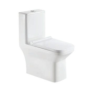 Hindware Aster S One Piece Western Toilet with S-Trap (220 mm) Starwhite