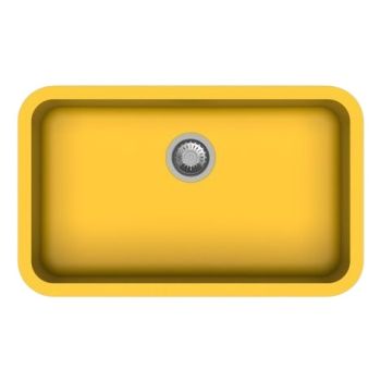 Carysil Jumbo Bowl N100 Quartz Kitchen Sink with Single Bowl 30x19 Inch 