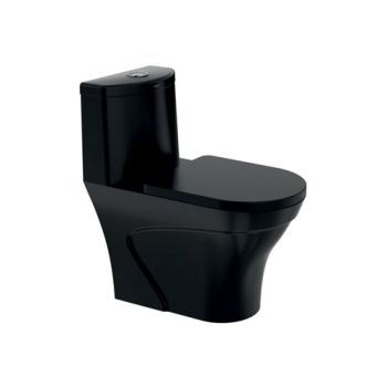 Cera Celebrate Rimless One-Piece EWC (S-Trap 110mm) - Matte Black