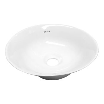 Cera Cahlin Table Top Wash Basin Snow-White