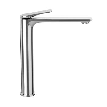 Jaquar Laguna Tall Boy Pillar Cock - Chrome Finish Single Lever Basin Tap for Countertop Sinks (LAG-CHR-91005BWF)