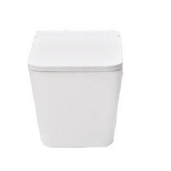 Cera Crios Square Tankless Wall Mounted Closet White