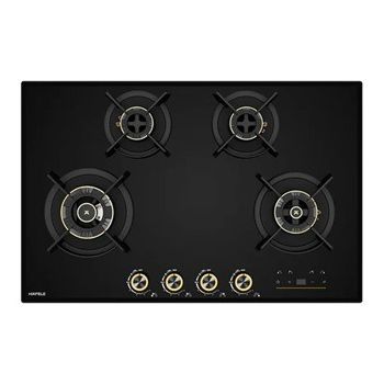 Hafele Cronus Digi-Step 80 cm 4 Burner Gas Hob with Graduated Flame Technology & FFSD