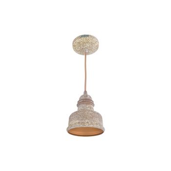 Jaquar 1 Light Aluminium with Antique Finishing Pendant