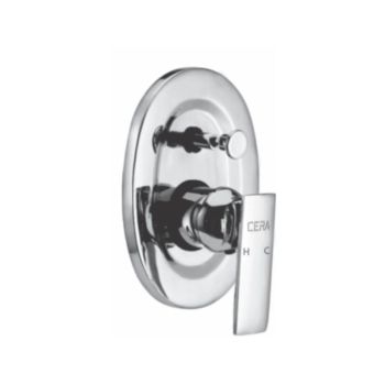 Cera Titanium Single Lever Concealed Diverter F1003701
