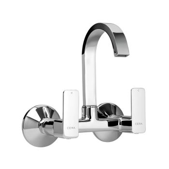 Cera Ruby Sink Mixer Wall Mounted F1005501