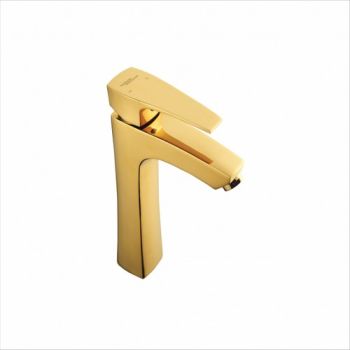Hindware Avior Tall Body Single Lever Basin Mixer Full Gold F520012PGD