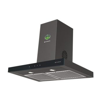 Faber Stilux 3D Bk TC 90 3D Kitchen Chimney