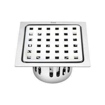 Ruhe Fire Flat Cut Floor Drain with Cockroach Trap (5x5) inches