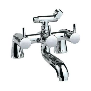 Jaquar Florentine Bath Tub Mixer (Exposed Adjustable Legs) With Telephone Shower Arrangement & Crutch
