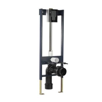 Jaquar I-Flush 32mm Concealed Flush Valve with Floor Mounting Frame & S-Type Drain Set - FLV-CHR-1073FS (Body Only)