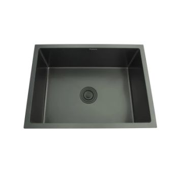 Futura Hand Carved Colored Single Bowl Kitchen Sink - 21 X 18