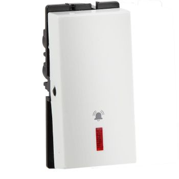 Havells Fabio 10 AX Bell Push with Ind. Switch