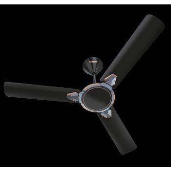 Havells Equs 1200mm Decorative Ceiling Fan Metallic Black Sapphire