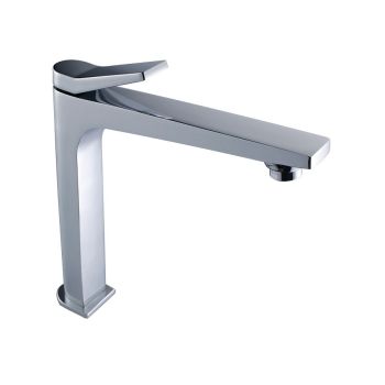 Hindware Edge Pillar Cock Tall Chrome F410002