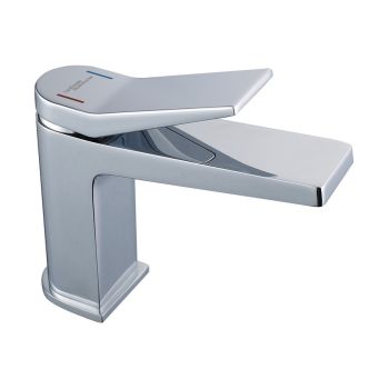 Hindware Edge Single Lever Basin Mixer Without Popup Waste Chrome F410011