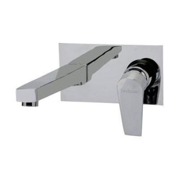 Hindware Element Exposed Part Kit Of Single Lever Wall Mounted Basin Mixer - 230 Mm Spout