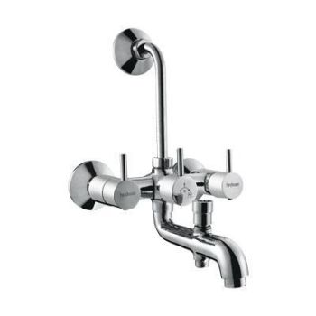 Hindware Flora Wall Mixer 3 In 1 System With Provision For Hand Shower And Overhead Shower F280022 