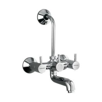 Hindware Flora Wall Mixer With Provision For Overhead Shower F280018