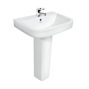 Hindware Neo  Pedestal Basin Starwhite (10098 + 11032)